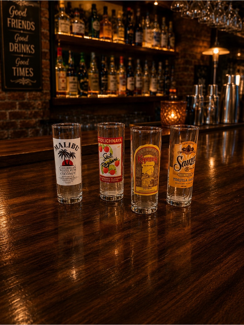 Shot glasses 4 pack